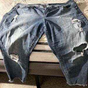 Plus size jeans